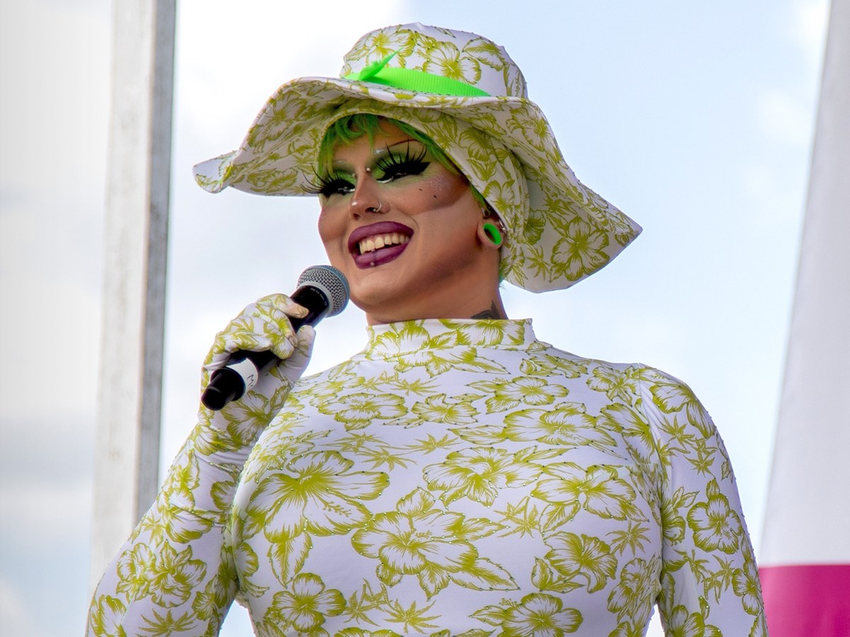 Connecticut drag celebrity, Mia E. Z’Lay, advocates representation on local news show