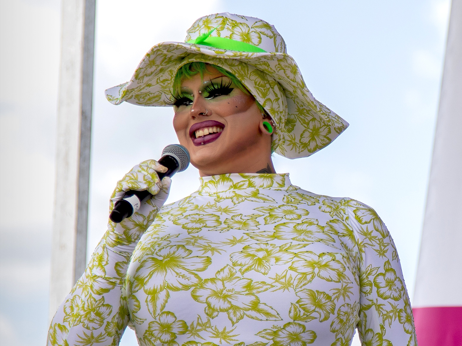 Connecticut drag celebrity, Mia E. Z’Lay, advocates representation on local news show