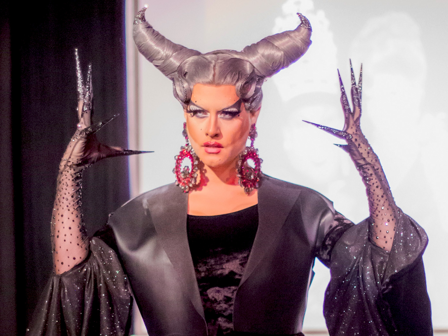Kiki Lucia represents CT in NY: Tries her hand at comedy and competes at Miss Big Adam’s Apple, a prelim to national competition