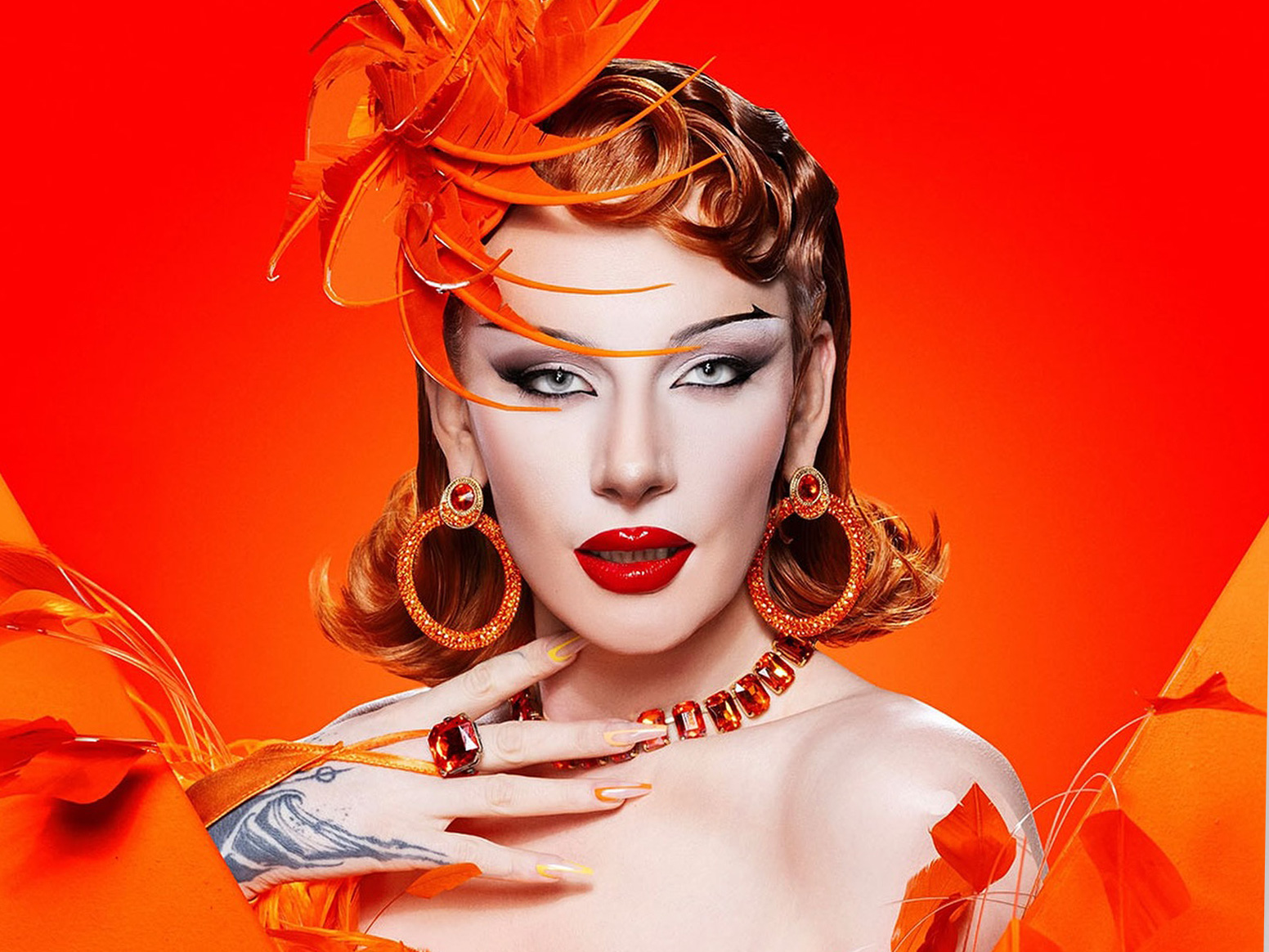 Bosco, from RuPaul’s Drag Race All Stars, takes the spotlight at Chez Est’s Middletown Pride After Party